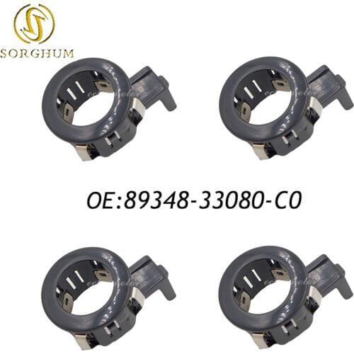 New 4PCS RETAINER, ULTRASONIC 89348-33080-C0 PARK SENSOR RETAINER for 2007 Toyota Tundra 89348-33080
