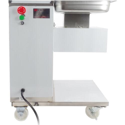 Commercial meat slicer QE meat cutter with pulley, meat slicer cutter, meat cutting machine 220v / 110V 1pc