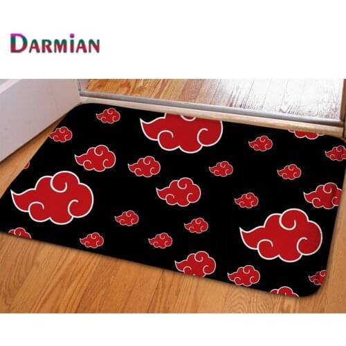 DARMIAN Akatsuki Anime Printed Carpet Living Room Kitchen Bedroom Balcony Mats Home Decorative Salle Front Door Welcome Area Rug