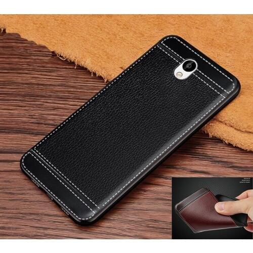 Leather Cases For Meizu M6 Bumper Phone Fitted Case For Meizu M6S Case On Meizu M6 Soft TPU Back Cover Case M3 Note M2 Note