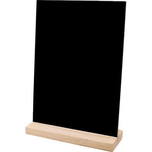 Chalkboard Sign Single-Sided Erasable Message Board Blackboard Desktop Decor Signs Small Blackboard with Bases for DIY Home Deco