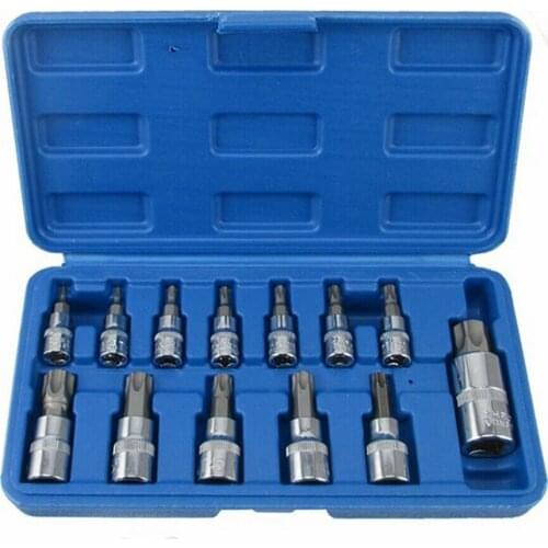 New Bit Set for Torx Screws Hexagonal Plum Socket Universal Wrench Hexagon Box Screwdriver Star Screwdriver Tool Hand Tools