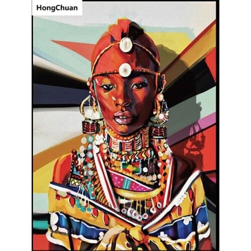 Indigenous people 5D DIY full square/round diamond painting home decoration diamond embroidery diamond inlaid cross stitch gifts