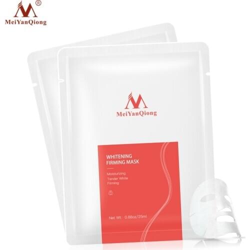 2PCS MeiYanQiong Whitening Firming Mask Whitening Moisturizing Skin Care Peel Mask Anti-aging Cream Brighten Up The Skin 25ml