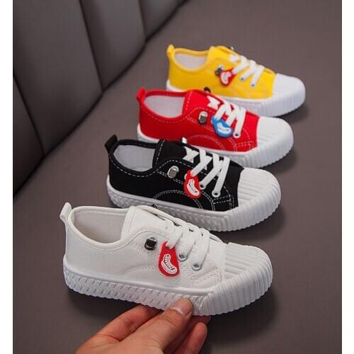 Canvas Children Shoes Kids Sneakers Toddler Boy Shoes Breathable Girls Canvas Shoes Casual Child Flat Shoes Kid Sport Shoes 2020