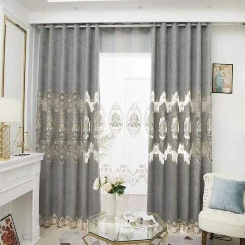 Cretonne Recommended New Flower Curtains Living Bedroom Korean Garden marriage room in Small Girl