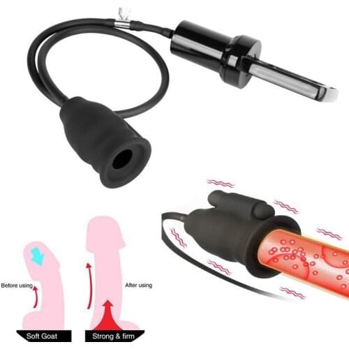 Penis Delay Trainer Male Masturbator Vibrator Automatic Oral Climax Sex Glans Stimulate Delay Lasting Vibrating Massager Sex Toy