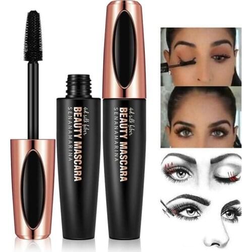 13g Mascara 4D Brush Eyelash Mascara Quick Dry Waterproof Makeup Professional Extends Lashes Cosmetics Tools U5X7