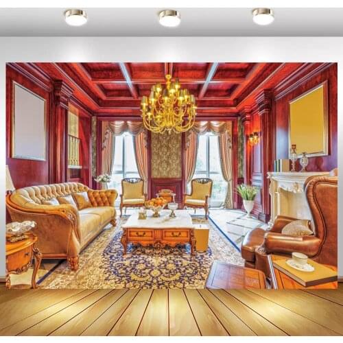 Old Wooden House Living Room Interior Decor Photo Backgrounds Video Live Show Backdrops For Photography Vinyl Poster