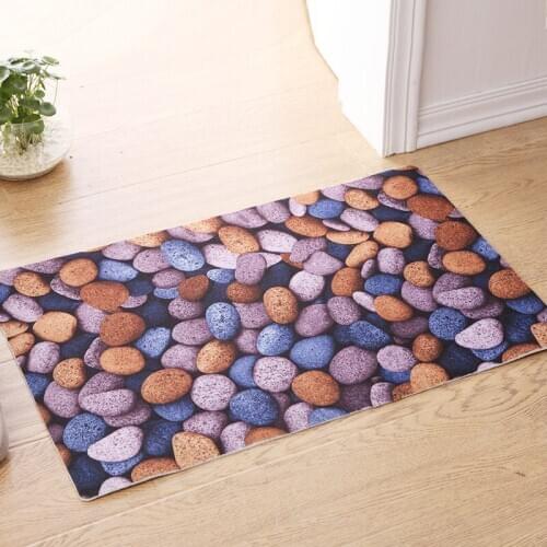 3d cobblestone door mat door mat hall entry mat bathroom absorbent non-slip mat carpet