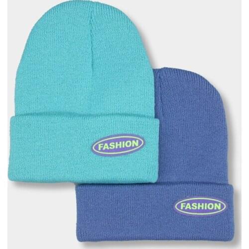 Knitted Hats Women Solid Yellow Blue Black Men Caps Fashionable Classic Casual Outdoor Decoration Winter Hats Gorras Para Mujer