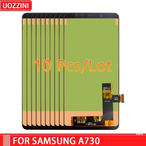 10Pcs Incell For A8 Plus 2018 Display Replacement For Samsung Galaxy A730 LCD A730F SM-A730F LCD Display Touch Screen Assembly
