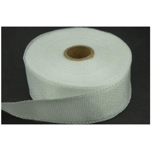 10PCS/Lot 25mm x 15m Fiberglass Cloth Tape E-Glass Glass Fiber Plain Weave Insulation