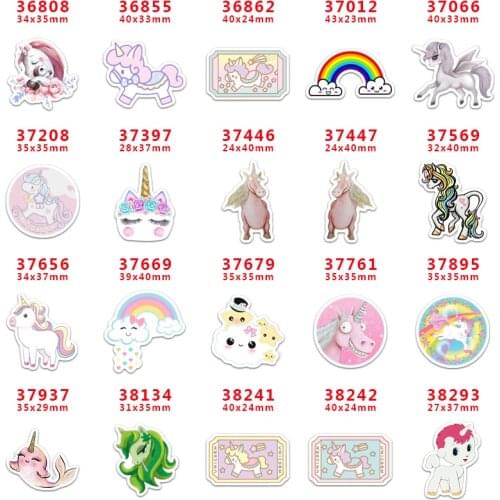 10 Pcs Cartoon Planar Resin Cabochons PR36808