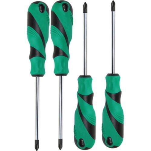 4Pcs/Set Screwdriver Hand Tool Set CR-V Steel Magnetic Household Repair Hand Tools kit set DAJ010