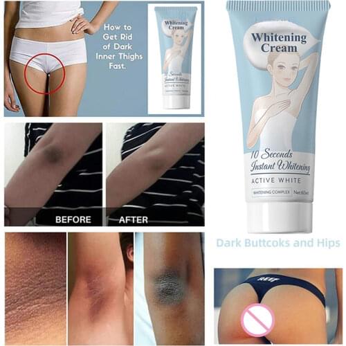 60g Women Vaginal Lips Private Part Pink Underarm Whitening Cream Dark Nipple Anal Bleaching Cream Skin care products