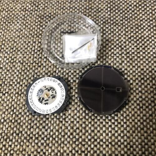 Watch accessories new original Japanese VS37 movement three pin single calendar light kinetic energy movement solar energy