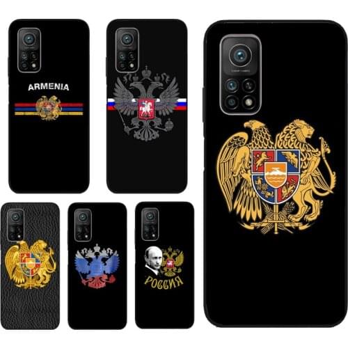 Armenian Coat of Arms Russia Case For POCO M3 Pro F3 X3 Pro Cover For Xiaomi Mi11 11Lite 11Pro Mi 10T Pro Note 10 Lite