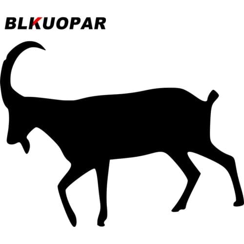 BLKUOPAR for Nature Goat Car Stickers Die Cut Vinyl Decals Waterproof Occlusion Scratch Surfboard Windows Automotive Decal