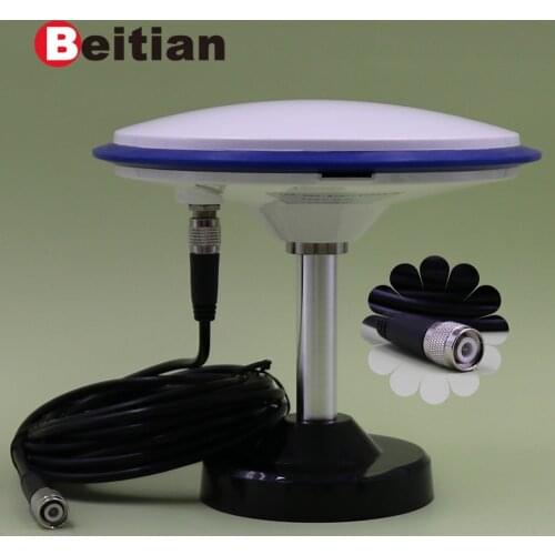 BEITIAN 3V-6V gnss module receiver CORS RTK survey Antenna high gain IRN BDS GAL GLO GPS antenna,BT-200-D-TNC