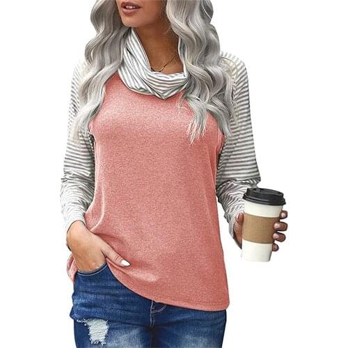 Bessmini Womens Striped T-shirts