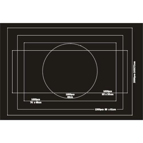 Puzzles Pad Jigsaw Roll Felt Mat Playmat With Accessories Storage Bag Travel Mat Puzzle Puzzles Blanket Storage For Portabl B6Z9