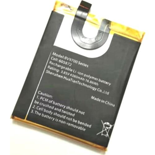 Stonering Original 4380mAh 605872 Battery for Blackview Bv9700 PRO / BV9700 Mobile Phone