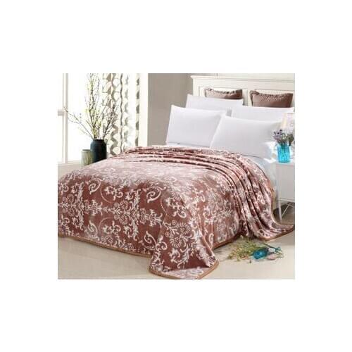 Autumn and winter fashion super soft flannel wool blanket sofa bed single bed blanket king size