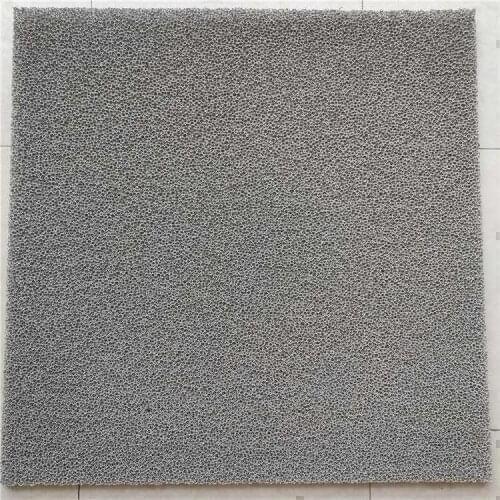 Porous 99.9% Fe Conductive steel foam foam iron fe foam foamy metal steel plate Metallic iron foam