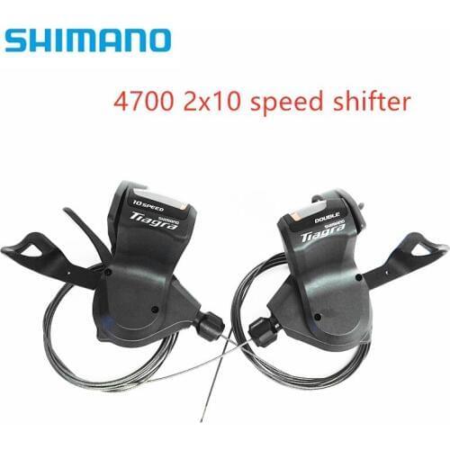 SHIMANO Tiagra 4700 2x10 Speed Shift Lever One Pair Left/Right SL 4700 Shift Lever Derailleurs 2x10 Speed