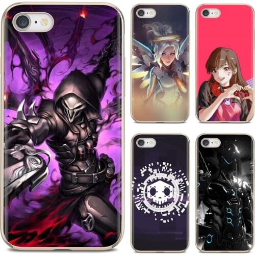 Silicone Shell Cover For Xiaomi poco X3 nfc F2 Pro M3 Mi 5X 6X Max Mix 1 2 2S 3 Mi5 Mi6 Mi3 Mi4 D.VA-Overwatchs-OW-Game