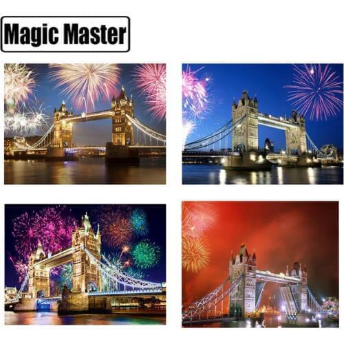 London Tower Bridge Diamond Embroidery Home Decor Paintings DIY Scenic Diamond Painting Cross Stitch Full Square Diamond Mosaic
