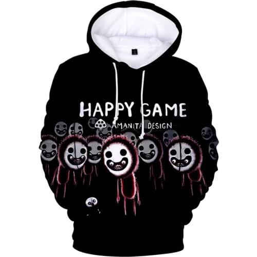 New Harajuku Happy Game 3d Hoodies Pullover Print Fashion Men Women Hoodie Tops Long Sleeve Boys Girls Hooded Sweatshirt Clothes