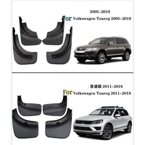 For Volkswagen Touareg 2005-2010 2011-2017 High-quality mudguards, water flaps, anti-fouling, splash-proof, body protection