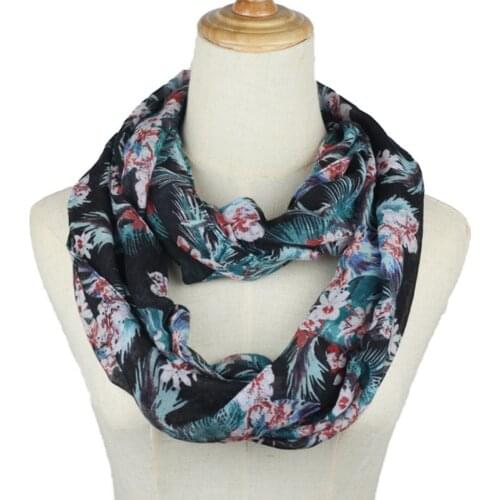 Winter Women Fashion Ring Scarf Rainbow Color Snood Striped Scarves Ladies Twill Viscose Infinity Scarfs