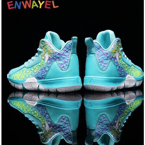 ENWAYEL Basketball Sneakers kids shoes for girls boys mesh sport running 2021 children Child Casual Students school footwear