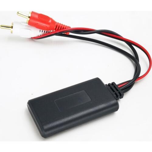 Biurlink Universal Car Stereo Bluetooth Wireless Adapter 2RCA AUX IN /AUX USB Music Audio Input Wireless Cable for Truck Auto