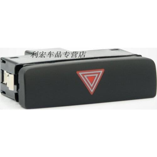 For Passat B6 2012-2016 CC Emergency light switch Double flash switch Warning light Key