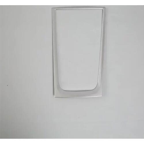 For skoda Kodiaq 2017 ABS plastic silver plated stick gear shift level base pedestal cap sticker trim