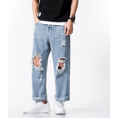 JACKEYWU Mens Fashion Jeans