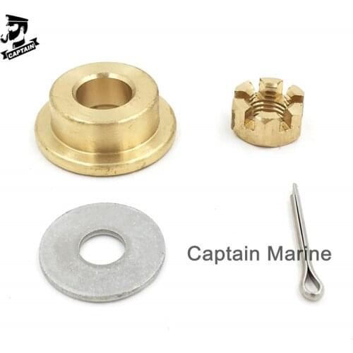 8-20HP Hardware Kit Thrust Washer/Spacer/Nut/Cotter Pin for Honda Outboard Propeller BF8 BF9.9 BF15 BF20 9.9HP 15HP