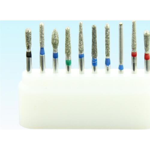 Dental Clinic Kit Preparation Teeth Kit 20 pcs For Crown And Bridge Preparation For Posterior Clinic Dentist