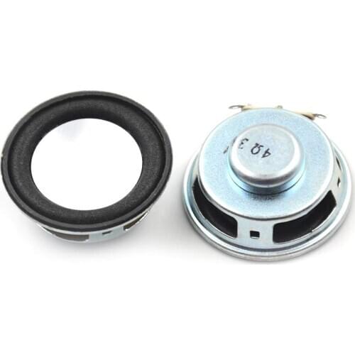 Mini Speaker Horn 3W 4R Diameter 5CM Mini Amplifier Rubber Gasket Loudspeaker Trumpet 3 Watt 4 ohm 50mm Speakers For Arduino Kit
