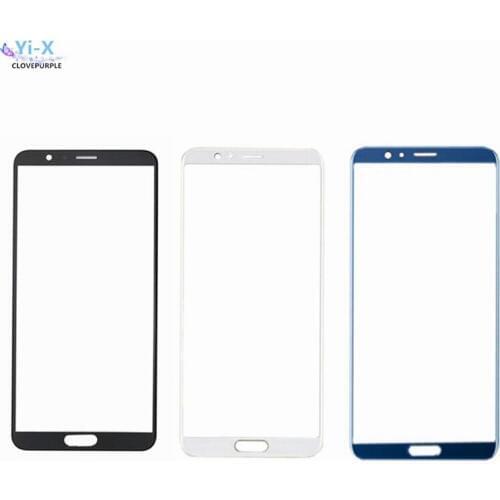 Front Outer Glass Top Lens Touch Screen Panel (No Digitizer) Replacement Parts for Huawei Honor V10