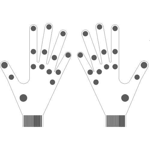 Piezoresistive Flexible Film Pressure Sensor Robotic Pressure Sensor Large Area of Flexible Nanomaterials