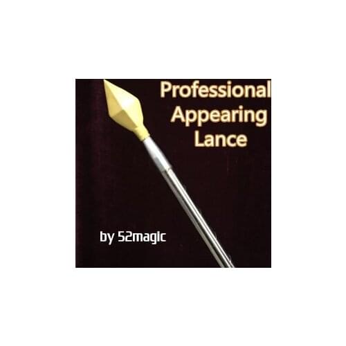 Professional Appearing Lance - Metal (Silvery) Stage Magic Tricks,Illusions,Professional Magic Porps,Gimmicks,Fun,Magia Toys