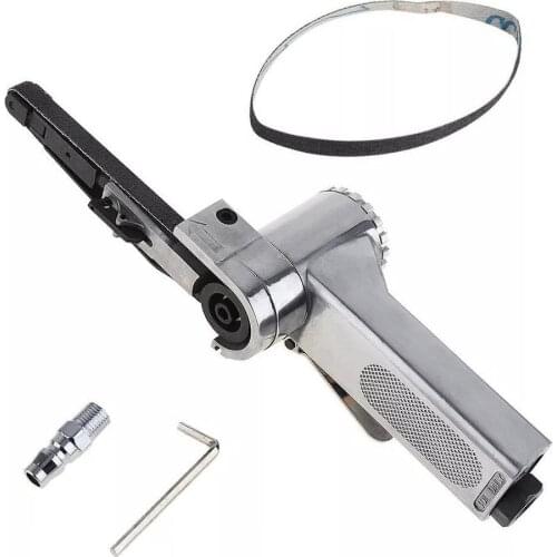 Industrial Grade Pneumatic Belt Machine polisher 10Mm Pneumatic Grinding Machine Belt Machine Polishing Machine