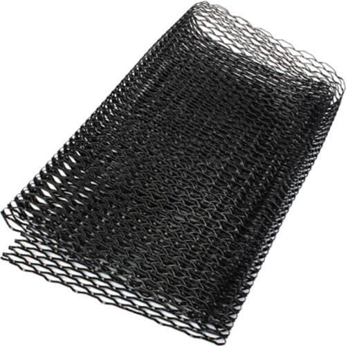 1PC Car Front Hood Bumper Grill Grille Mesh Cover Trim Rhombus Shape