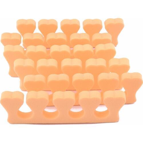 ROSALIND 2 PCS Finger Toe Separator Tool Nail Art Pedicure Manicure Nail Art Tools Suit For Salon or Personal Use