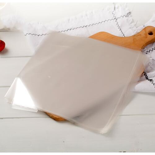 Sandwich Take-out Food Wrapping Paper Food Grade Cake Bread Opp Packing Sheet Transparent Food Cellophane Baking Tools 500pcs